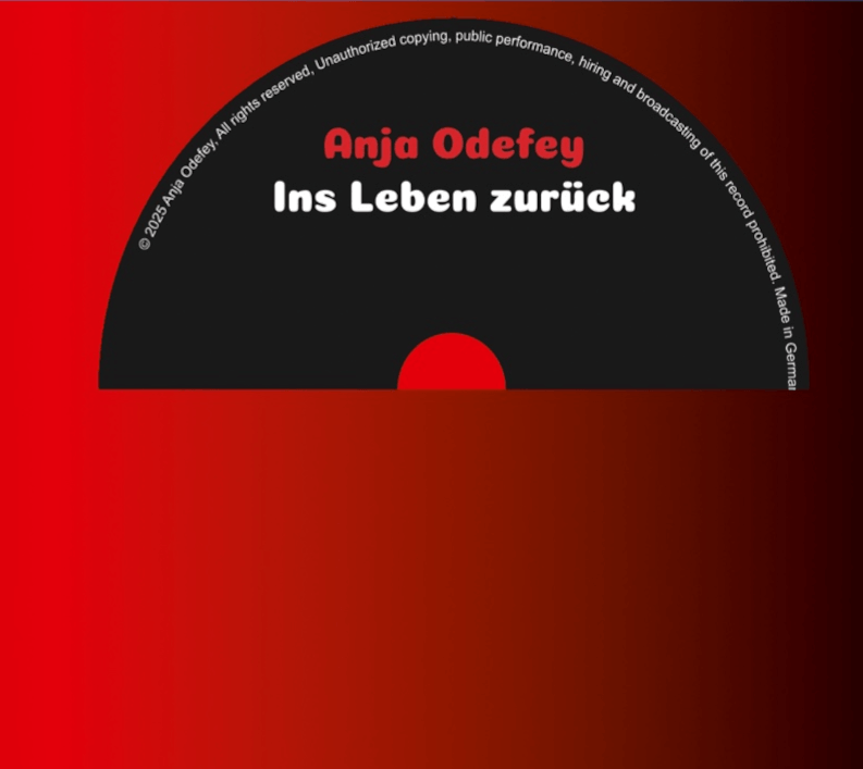 Album "Ins Leben zurück" von Singer Songwriter Anja Odefey