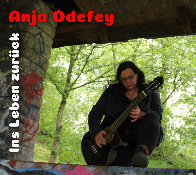 Album "Ins Leben zurück" von Sängerin Anja Odefey.